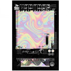 VAPOR95 Trapped In The Code Poster