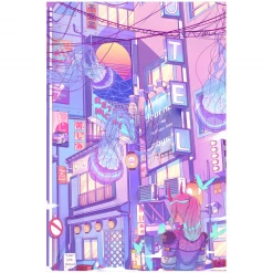 VAPOR95 Dream Realm Poster Posters