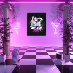 VAPOR95 Cybervision Framed Print