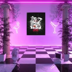 VAPOR95 Cybervision Framed Print