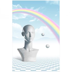 VAPOR95 Posters Answerless World Poster