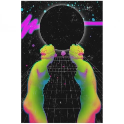 VAPOR95 Double Vision Poster Posters