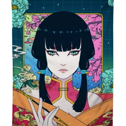 T6 Saibagaru Tapestry Tapestries