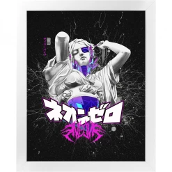 VAPOR95 Cybervision Framed Print