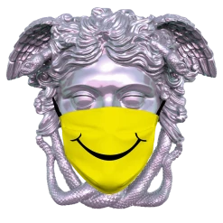 T6 Face Masks Smiley Face Mask