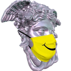 T6 Face Masks Smiley Face Mask