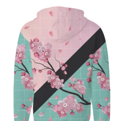 T6 All Over Print Zip Up Hoodies Across The Chasm Zip Up Hoodie