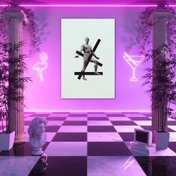 VAPOR95 Angular Aesthetic Poster Posters