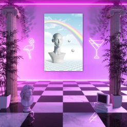 VAPOR95 Posters Answerless World Poster