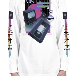 DTG Blank Tape Long Sleeve Tee