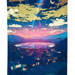 T6 Tapestries Comet Rain Tapestry