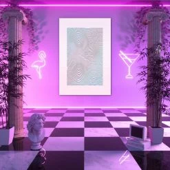 VAPOR95 Posters Cymatics Poster