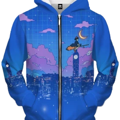 T6 Delivery Service Zip Up Hoodie