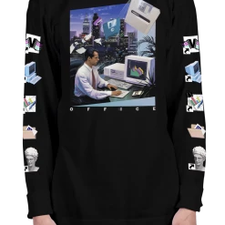 DTG Graphic Long Sleeve Tees Doing Business Long Sleeve Tee