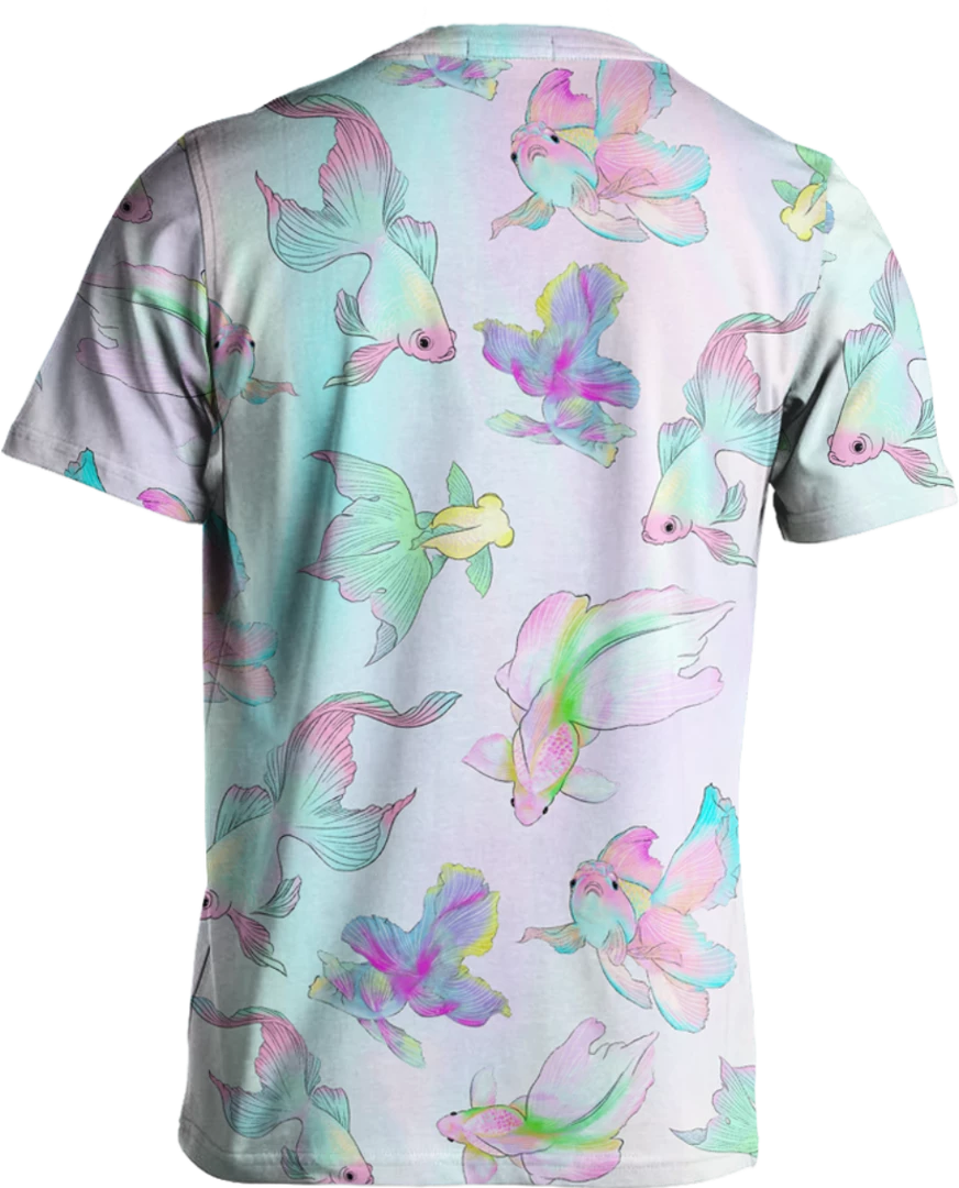 T6 All Over Print Tees Nishikigoi Tee