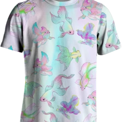 T6 All Over Print Tees Nishikigoi Tee