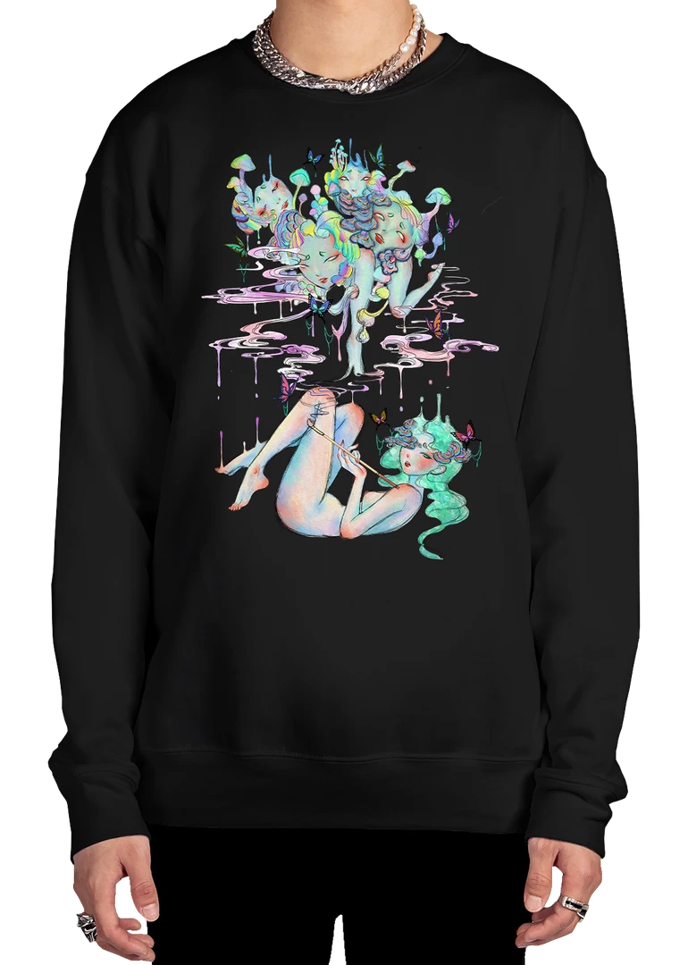 DTG Graphic Sweatshirts Fungi Fantasy Sweatshirt