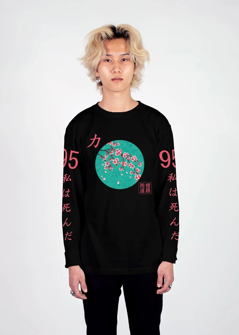 DTG Ginseng Root Long Sleeve Tee Graphic Long Sleeve Tees