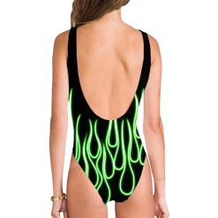 T6 Hardcore 2000 High Legged One Piece Swimsuit Swimsuits