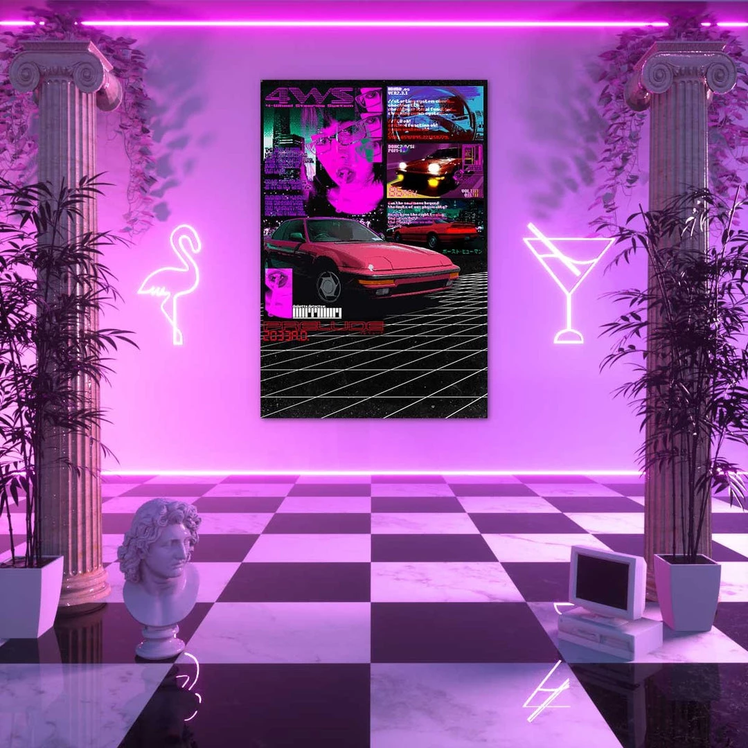 VAPOR95 High Octane Poster Posters