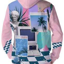 T6 All Over Print Hoodies In A World Hoodie