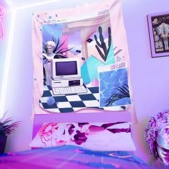 T6 In A World Tapestry Tapestries