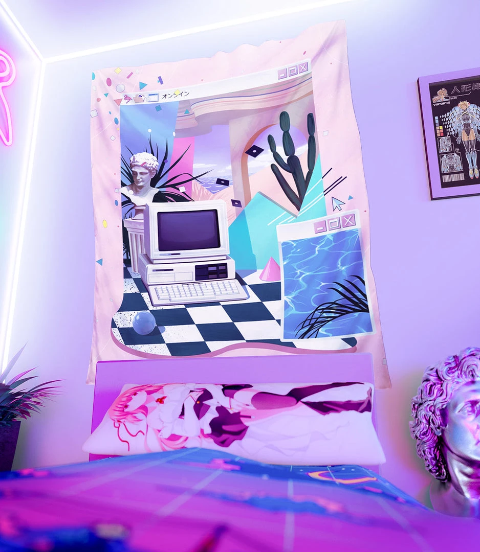 T6 In A World Tapestry Tapestries