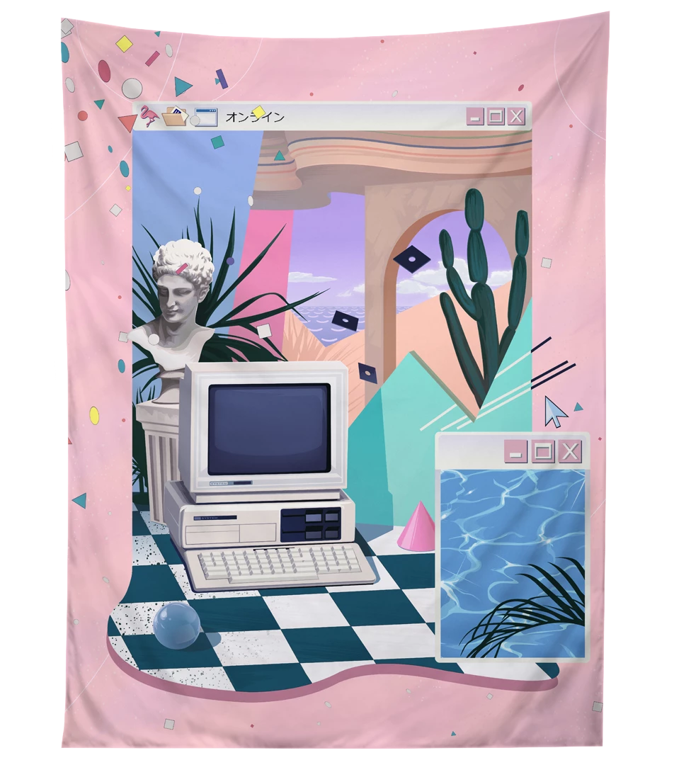 T6 In A World Tapestry Tapestries