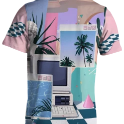 T6 All Over Print Tees In A World Tee