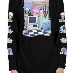 DTG In A World Long Sleeve Tee Graphic Long Sleeve Tees