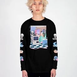 DTG In A World Long Sleeve Tee Graphic Long Sleeve Tees