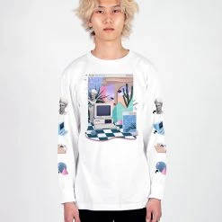 DTG In A World Long Sleeve Tee Graphic Long Sleeve Tees