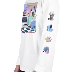 DTG In A World Long Sleeve Tee Graphic Long Sleeve Tees