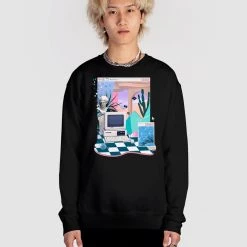 DTG In A World Sweatshirt Graphic Sweatshirts