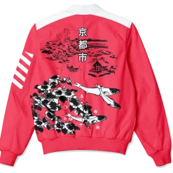 T6 Kyoto Koi Bomber Jacket Bomber Jackets
