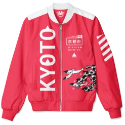T6 Kyoto Koi Bomber Jacket Bomber Jackets
