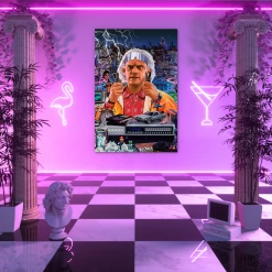 VAPOR95 Great Scott! Poster Posters