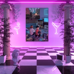 VAPOR95 Sleepover Poster Posters