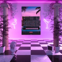 VAPOR95 Posters Modular Tropicana Poster