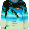 T6 All Over Print Sweatshirts Menu Music Sweatshirt