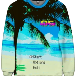 T6 All Over Print Sweatshirts Menu Music Sweatshirt