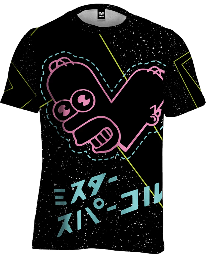 T6 All Over Print Tees Mr Sparkle Tee