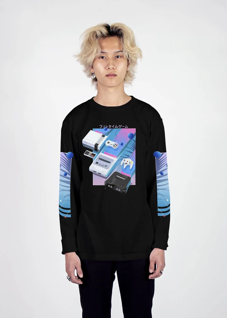 DTG New Challenger Long Sleeve Tee Graphic Long Sleeve Tees