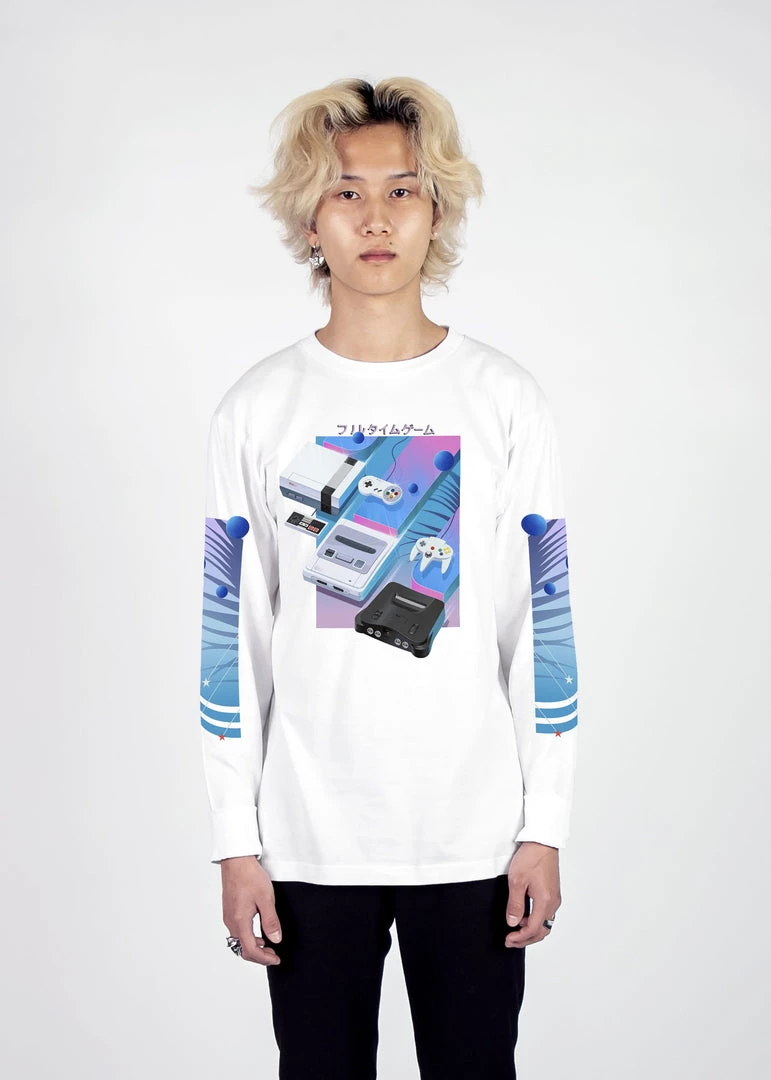 DTG New Challenger Long Sleeve Tee Graphic Long Sleeve Tees