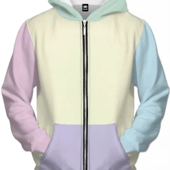 T6 All Over Print Zip Up Hoodies Neapolitan Zip Up Hoodie