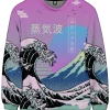 T6 All Over Print Sweatshirts Peak Aesthetic Sweatshirt