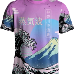 T6 All Over Print Tees Peak Aesthetic Tee