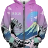 T6 Peak Aesthetic Zip Up Hoodie All Over Print Zip Up Hoodies