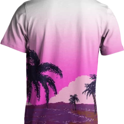 T6 Pixel Paradise Tee All Over Print Tees
