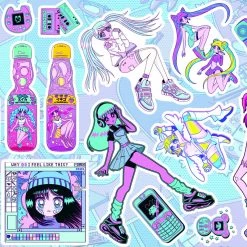 VAPOR95 Rigelwave Sticker Sheet